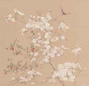 <span class=keywords><strong>Tapisserie</strong></span> Brodée Scène Naturelle Artisanat Traditionnel Textile de Luxe pour Salon Bureau - Product Image 6