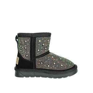 Botas Bajas para Niña, Color Negro HX003, con Estrellas de Diamantes de Imitación, para Invierno - Product Image 4