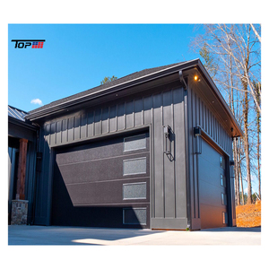 Puerta Seccional Comercial Moderna de Aluminio y Acero, Impermeable y Corredera / Rejas de Seguridad <span class=keywords><strong>para</strong></span> Tiendas, Rejas <span class=keywords><strong>para</strong></span> Garajes, Puertas Eléctricas - Product Image 5