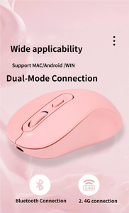 Custom <b>Mouse</b> Rechargeable Simple Ergonomic Souris Raton <b>bluetooth</b> Wireless Computer Cheap Plastic <b>Mouse</b> - Product Image 2