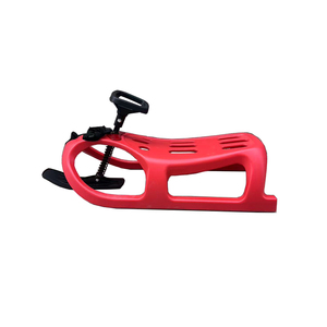 Nouveau traîneau à selle Offre Spéciale avec <span class=keywords><strong>volant</strong></span> Sports de plein air adultes enfants traîneau en plastique remorquage traîneau selle Skis - Product Image 3