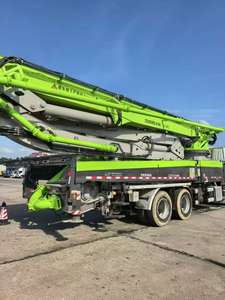 รถปั๊มคอนกรีตติดตั้งบนรถบรรทุกยี่ห้อ Zoomlion เครื่องยนต์ดีเซลและมอเตอร์ ระยะส่งคอนกรีตในแนวตั้ง 51.1 เมตร ผลผลิต 170 เมตร/ชม. - Product Image 6