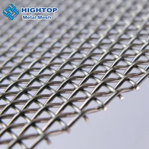 24 Mesh 6 Inch Ultra High Precision Stainless Steel Woven Wire Mesh Screen