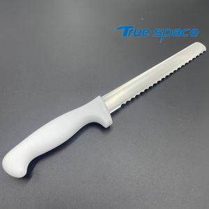 Rebanadora de pan dentada de acero inoxidable para hornear <span class=keywords><strong>profesional</strong></span>, <span class=keywords><strong>cuchillo</strong></span> dedicado para hornear pan, jamón y pastel - Product Image 6