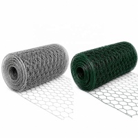Grillage hexagonal galvanisé - Rouleau de grillage tissé galvanisé à chaud pour poulailler, clôture de jardin, construction avec dimensions personnalisées