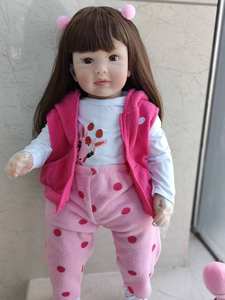 Accessoires pour bébé en silicone, vêtements, ange Xipei, soufflant, réaliste, <span class=keywords><strong>Chucky</strong></span> noir, <span class=keywords><strong>poupée</strong></span> reborn - Product Image 2