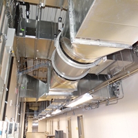 Ventilateur axial à pales en fonte anti-explosion de 12 000 CFM, OEM/ODM personnalisable, électrique 380V AC pour chantiers navals