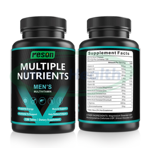 Ausreson OEM múltiples nutrientes vitaminas hombres con minerales orgánicos alimentos integrales suplemento multifunción cápsulas multivitamínicas - Product Image 3