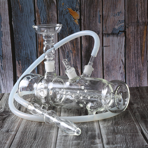 Cachimba LED de Alta Calidad con Juego de Mangueras de Silicona de Forma Libre, Accesorio para Uso en Bares, Boquilla <span class=keywords><strong>y</strong></span> Espejo, Embalaje en Caja Técnica - Product Image 6