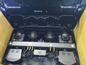 Lumière LED laser à tête mobile RGBWA sans fil portable avec support pour boîte de nuit KTV DJ scène Performance effet de faisceau contrôle DMX - Product Image 6