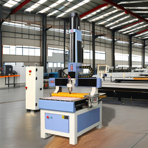 Chuyên nghiệp <span class=keywords><strong>CNC</strong></span> Router 3 trục 4 trục 6060 Kim Loại Đá nhôm gỗ cắt Khắc Máy phay - Product Image 2