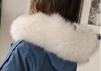 Manteau court d'hiver pour femme AIMINYZ avec capuche et col amovible, imprimé, doublure en coton épais, polyester, vêtement d'extérieur décontracté