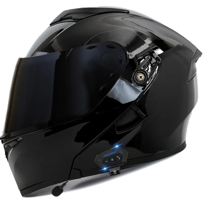 Motosiklet dişli kask interkom bluetooth cascos de moto kask bluetooth motosiklet kask bluetooth ile