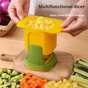 Wholesale Multi Functional Vegetable Slicer Slicing Knife Household <b>Garlic</b> Press Onion Cucumber and Potato Kitchen Tool - Product Image 2