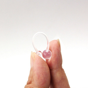 Anneau de <span class=keywords><strong>nombril</strong></span> souple en acrylique UV 14G, hypoallergénique, long et souple, <span class=keywords><strong>pour</strong></span> femmes enceintes, 10-38 mm - Product Image 2