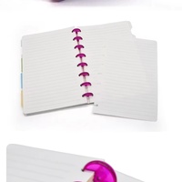 Carnet de notes artisanal personnalisé A4 A5 A6 avec gaufrage, couverture en tissu PP, reliure spirale, couture à fil, spécifications de la feuille, style imprimé