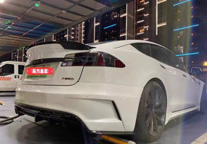 Kit de carrosserie avant et arrière pour <span class=keywords><strong>tesla</strong></span> <span class=keywords><strong>Model</strong></span> S, modèle S amélioré, style PD, kit de carrosserie d'aileron de pare-chocs avant et arrière - Product Image 6