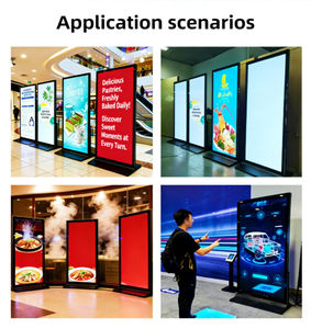 จอแสดงผลโฆษณาแบบตั้งพื้นขนาด 50-75 นิ้ว LED Android LCD ความสว่างสูง รองรับ CMS/RDM - Product Image 4