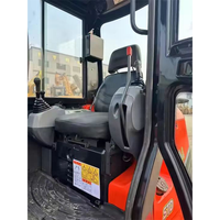 Almost New Used Kubota U55 U55-5 Mini Crawler Excavator with Hydraulic Thumb & Quick Coupler - High Click Rate Model