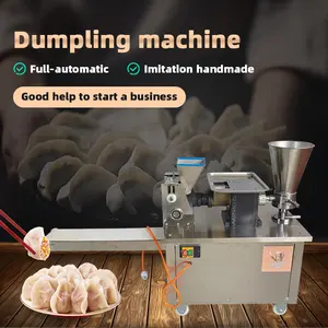 Máquina automática de fazer bolinhos Momo Empanada Samosa Gyoza Wonton