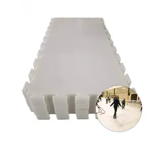 Hdpe Sheet For Rinks Flooring Tile Panels HDPE Synthetic Ice Hockey Rink UHMWPE Ice Sheets For Ice Skating
