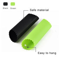 Éplucheur d'ail en silicone Rouleau d'épluchage de la peau Tube d'épluchage de rouleau d'ail Préparation de presse à ail professionnelle Outils de cuisine faciles et utiles