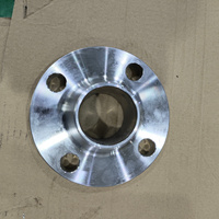 Bride de raccordement en acier inoxydable DIN2543 RF DN100 PN16, face d'étanchéité concentrique usinée, polie, résistante à la corrosion