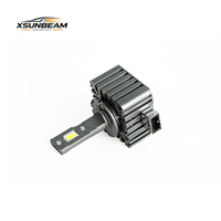 Accessoires de voiture haute puissance Canbus D1S, double tube en cuivre, éclairage automobile, phare LED, phare avant