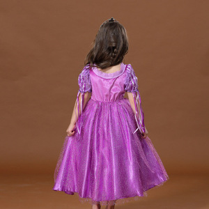 MQATZ-Robe de soirée pour fille princesse violette manches longues pour fille, costume cosplay <span class=keywords><strong>Sofia</strong></span> BX8890 - Product Image 3