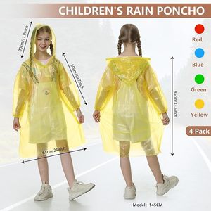 Pe/PEVA/EVA/PVC/Polyester/Nylon dùng một lần Áo Mưa Poncho corful Mưa Poncho phụ nữ dùng một lần áo mưa - Product Image 3