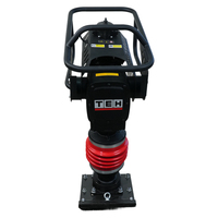 Compacteur vibrant électrique à impact pour sols avec moteur intégré