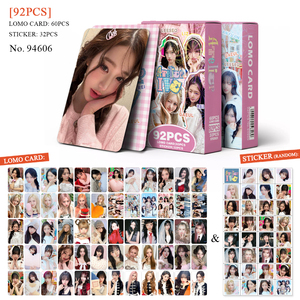 92 piezas de tarjetas fotográficas y pegatinas de la banda KPOP Enhypen/Movies, regalo para fans, manualidades de papel, impresión digital, colección de decoración de Guangdong - Product Image 6