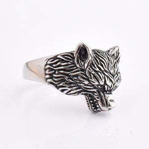 Nouvelle arrivée <span class=keywords><strong>de</strong></span> haute qualité <span class=keywords><strong>argent</strong></span> noir unisexe anneaux Rock Punk Style gravé araignée chevalière bagues pour femmes et hommes - Product Image 6