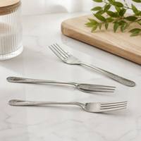 Ensemble de couverts en acier inoxydable durable et empilable, petit MOQ, pour restaurants et événements