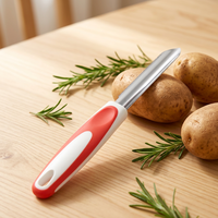 Outil robuste en acier inoxydable pour retirer les graines de poivre et de légumes avec lame dentelée pour la préparation culinaire à la maison et en cuisine