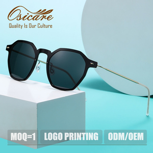 Gafas de Sol Polarizadas de <span class=keywords><strong>Marca</strong></span> de Lujo, Personalizadas, con Montura de Titanio, para Hombre, Diseño de Diseñador - Product Image 3