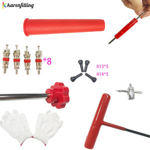 ชุดเครื่องมือถอดวาล์วยางรถยนต์ 3/13/23/30 ชิ้น  ตัวดึงก้านวาล์วยางรถยนต์  เครื่องมือติดตั้งยางรถยนต์  ตัวดึงแบบตะขอรูปตัว T  อุปกรณ์ถอดยางล้อรถยนต์ - Product Image 5