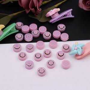 Perles acryliques roses rotatives, composants de bricolage de style roulement bijoux artisanat Fidget accessoires porte-clés faisant des fournitures de perles de décoration - Product Image 6