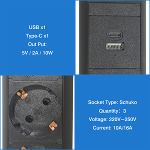 <span class=keywords><strong>Prise</strong></span> <span class=keywords><strong>de</strong></span> courant encastrée JIAXIN pour <span class=keywords><strong>plan</strong></span> <span class=keywords><strong>de</strong></span> <span class=keywords><strong>travail</strong></span> <span class=keywords><strong>de</strong></span> cuisine, 3 prises AC, meuble <span class=keywords><strong>de</strong></span> bureau, norme européenne, <span class=keywords><strong>prise</strong></span> escamotable - Product Image 4