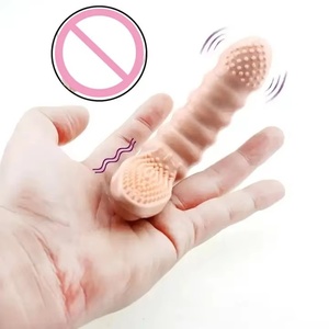 Potenti Vibratori a Dildo per Dita, Stimolatori Massaggianti per Punto G, Capezzoli, Clitoride e Anale, Giocattoli Sessuali per Donna - Product Image 3