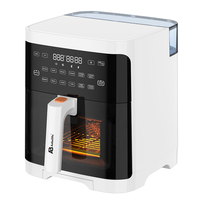 Freidora de Aire Multifuncional Anbolife de 5.7L, 1400W, Control Digital de 80 a 200 Grados, Freidora de Aire Doméstica, OEM ODM
