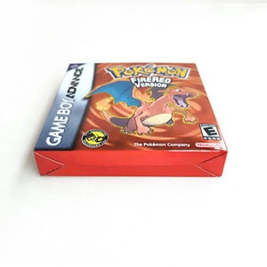 Boîte de jeu personnalisée holographique avec finition métallisée, couleur feuille verte, rouge feu, rubis, saphir, pour GBA - Product Image 5