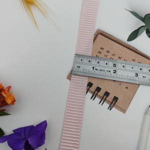 Haute qualité 1.9cm largeur plat bande élastique en gros coloré Nylon Polyester couture sangle pour Textile à la maison et vêtements - Product Image 4