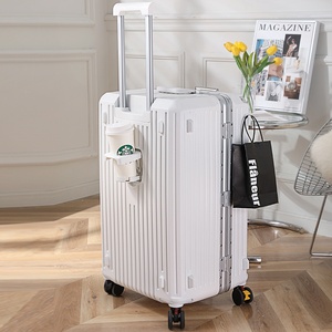 Valise à roulettes durable imperméable extra large de 32 pouces pour femmes avec 28 bagages de voyage épaissi Spinner Caster Drop Shipping - Product Image 2