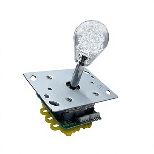 Manette d'arcade Sanwa Joystick 5 broches JAMMA MAME pour machine à monnayeur, garantie 1 an, kits DIY huit directions, en fer et plastique, version anglaise - Product Image 5