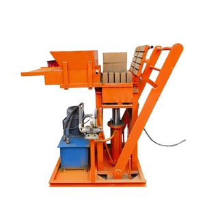 Máquina para Hacer Ladrillos de Arcilla Hidráulica con Motor DF en Oferta, Máquina Moldeadora de Bloques Enclavables de 30T para Construcción - Product Image 2