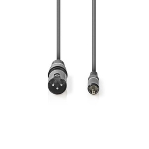 XLR Male <b>to</b> <b>RCA</b> Audio <b>Cable</b> 1.5m Professional Audio Connection - Product Image 2