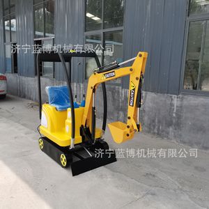 Excavadora de plástico para niños, mini máquina excavadora para áreas de juego en centros comerciales. - Product Image 4