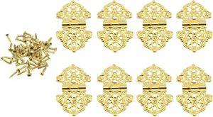 Bisagras Decorativas Antiguas LBTODH, Bisagras de Aleación de Zinc Bronce Retro, Accesorios de Ferretería para Cajas de Joyería, para Fabricación y Reparación - Product Image 1
