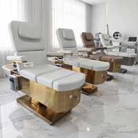 Kisen MOQ 1 Fauteuil de lavage de cheveux, de massage et de pédicure, électrique et réglable, pour salon et SPA